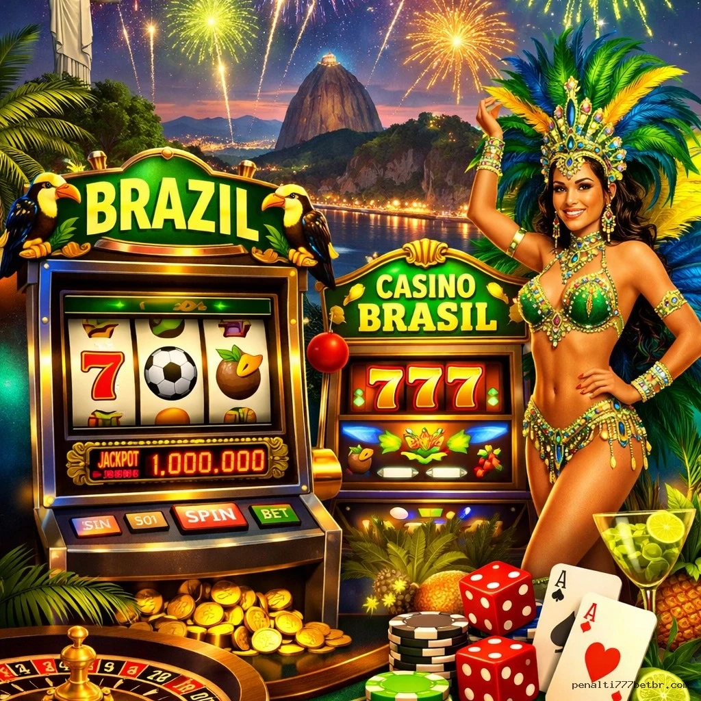 Imagem promocional da Penalti777 mostrando a plataforma e suas vantagens